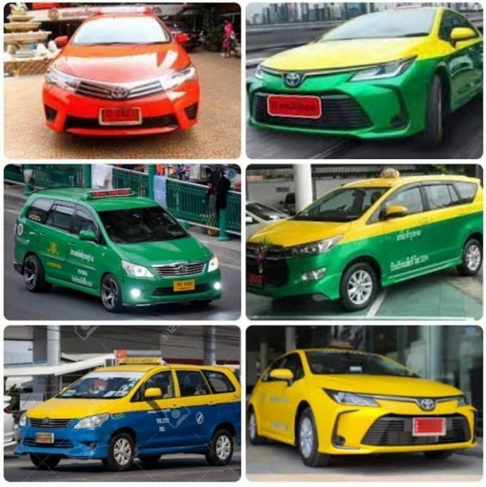 TAXI เล็กหรือใหญ่พร้อมให้บริการ