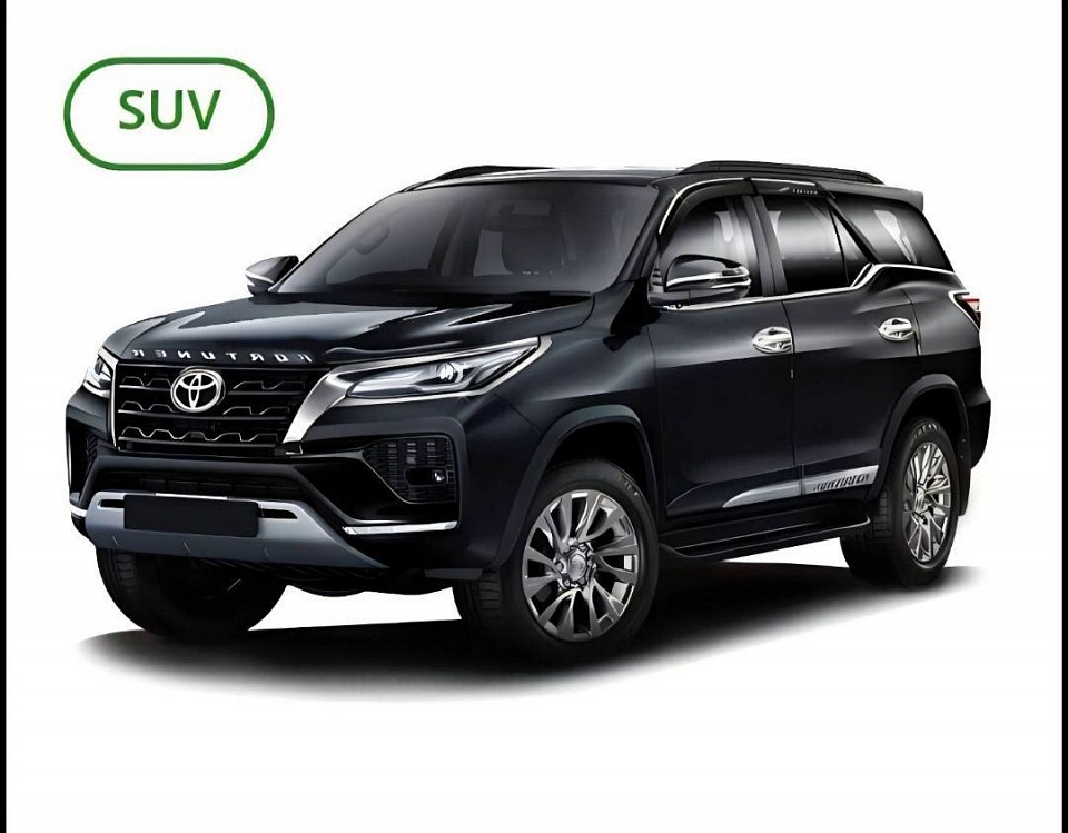 รูปรถตัวอย่างที่ให้บริการ เหมารถใหญ่ 7 ที่นั่ง SUV พร้อมคนขับ รับส่งสนามบิน เหมารถแม่สอดตากไปต่างจังหวัด